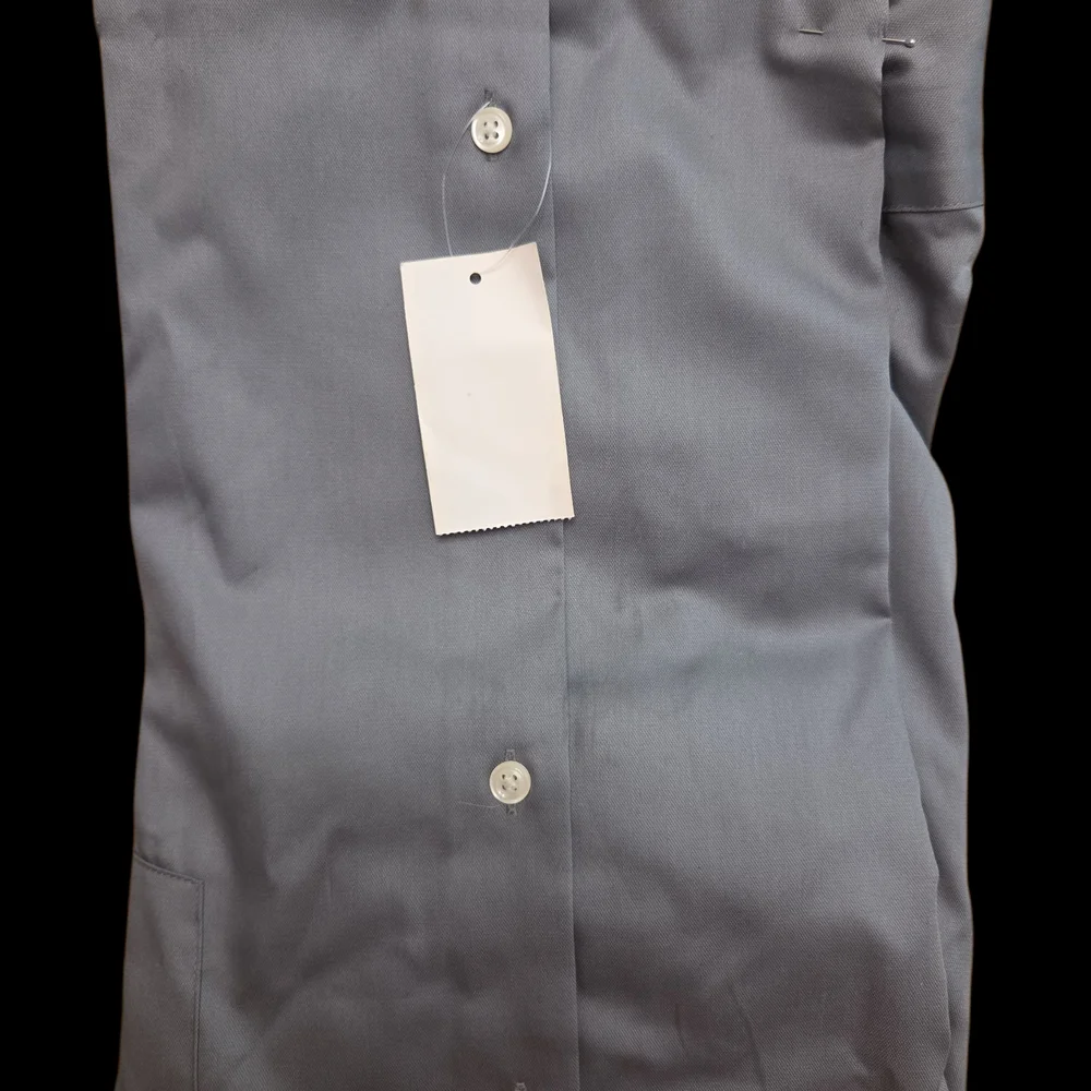 Men's Van Heusen Long Sleeve Button Down Dress Shirt Size 20/35/36 Tall - Picture 4 of 4